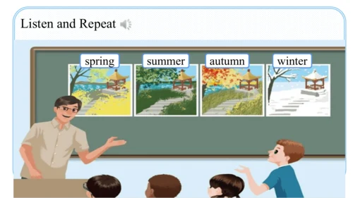 Unit 2 My favourite season Part A Let's learn课件（45
