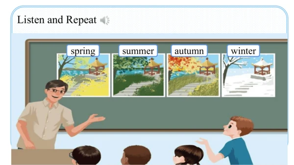 Unit 2 My favourite season Part A Let's learn课件（45