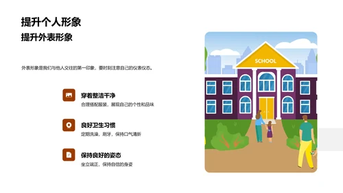 行为习惯教育讲座PPT模板