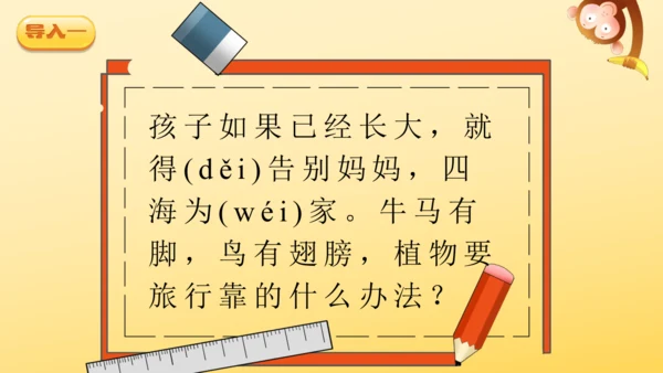 3 植物妈妈有办法  课件