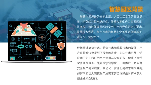 智慧园区规划方案PPT模板