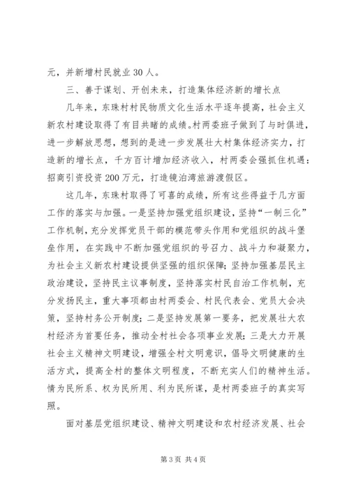 村党支部创先争优材料.docx