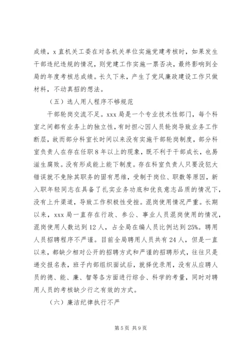 某党组党风廉政建设和反腐败工作汇报 (2).docx