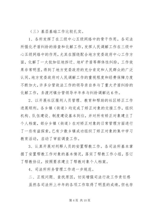 区司法工作现场会上的讲话.docx