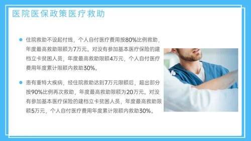 医疗保险医保政策通用PPT模板