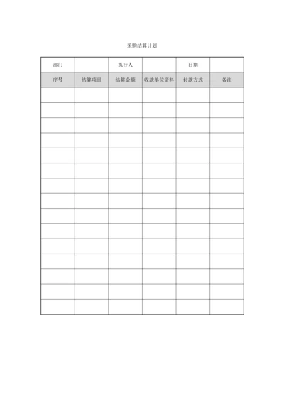 221 采购结算计划-1页.docx