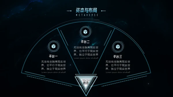 元宇宙科技未来已来通用PPT模板