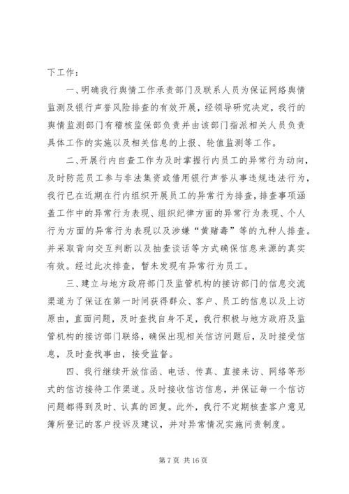 声誉风险自查报告.docx