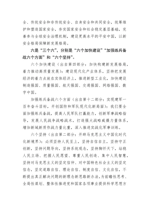 【党课讲稿】学习贯彻党的二十大精神宣讲提纲---要点式.docx