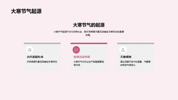 大寒小寒探秘
