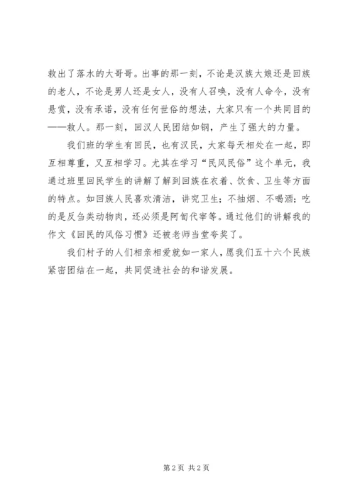 各族人民心连心演讲稿心得 (3).docx