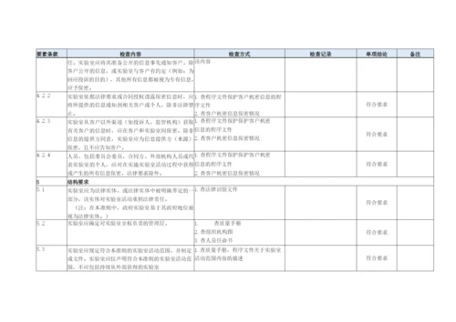 2019年度实验室CNAS内审全套资料.docx