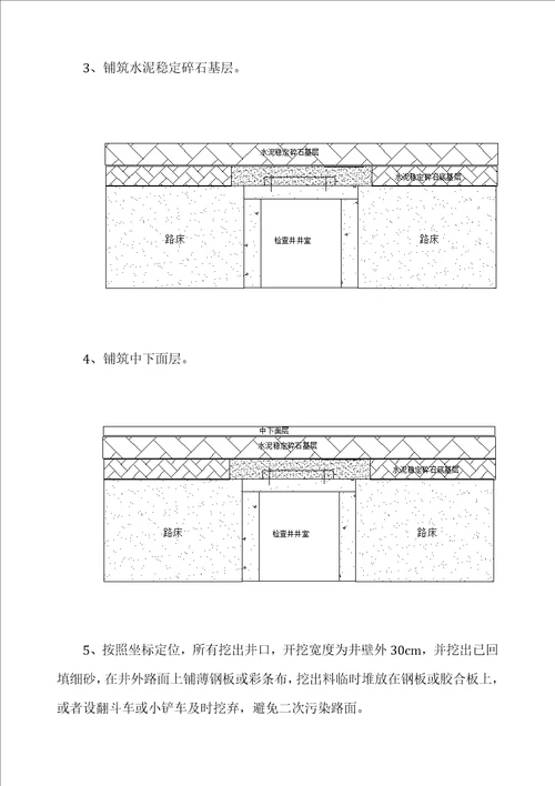 检查井升降综合施工方法