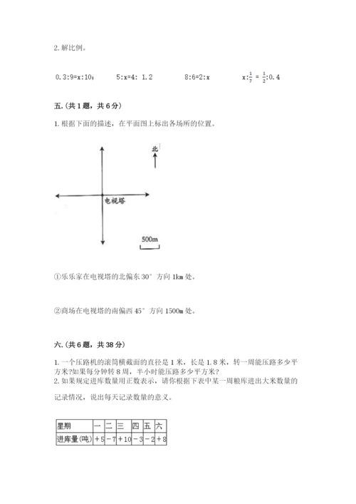 贵州省【小升初】2023年小升初数学试卷（a卷）.docx