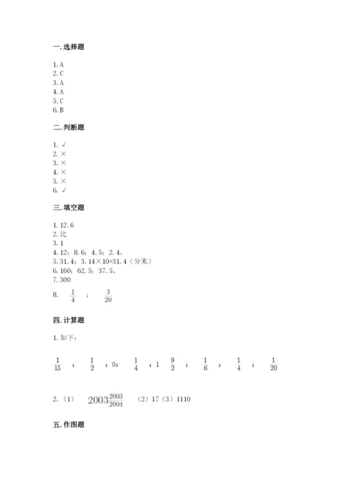 小学六年级数学上册期末卷含答案【培优a卷】.docx