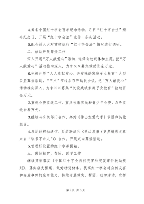 年红十字会工作计划.docx