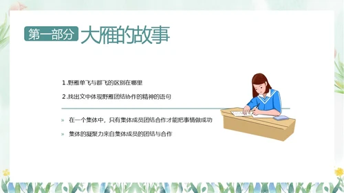 热爱班集体在集体中成长主题班会PPT课件集体主义