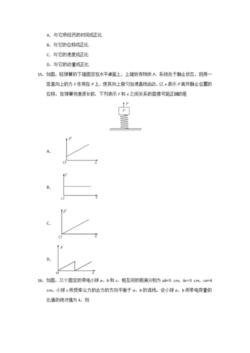 2018全国Ⅰ卷理综高考真题(共26页)