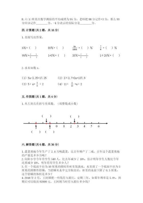 冀教版六年级下册期末真题卷精品【考点梳理】.docx