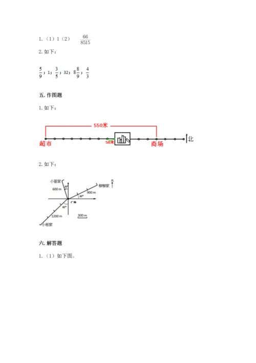 人教版六年级上册数学 期中测试卷【必考】.docx