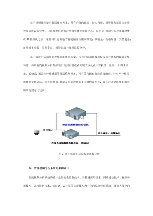 智能视频分析技术在视频监控中的应用.docx