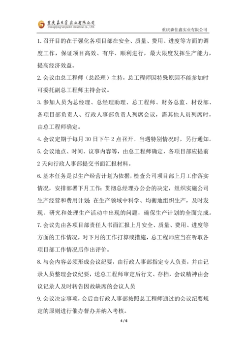 公司及项目会议管理制度.docx