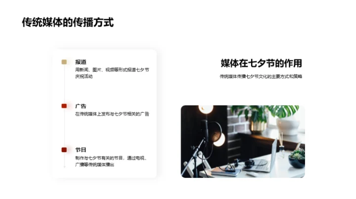 七夕节与传统媒体