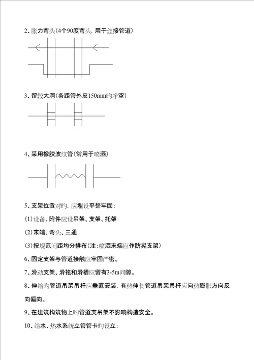 管道综合施工具体预算班经典专业笔记