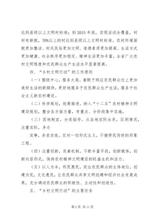 街道乡村文明行动实施方案 (2).docx