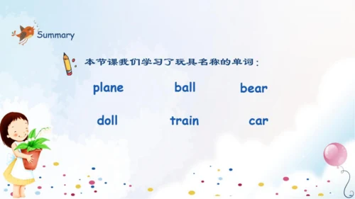 人教新起点小学英语一年级下册 Unit3 Lesson1