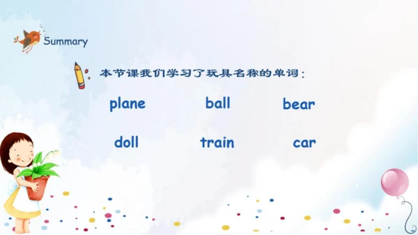 人教新起点小学英语一年级下册 Unit3 Lesson1