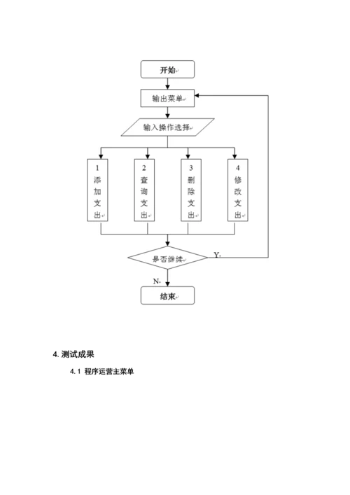 C语言优质课程设计家庭财务基础管理系统.docx