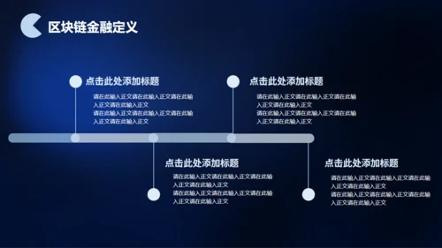 区块链环球数字金融中心通用PPT模板