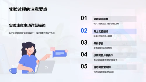 实验成果学习汇报PPT模板