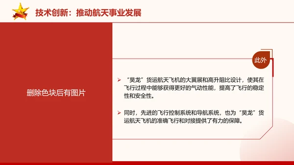 昊龙—中国货运航天飞机的变革与突破主题党课PPT