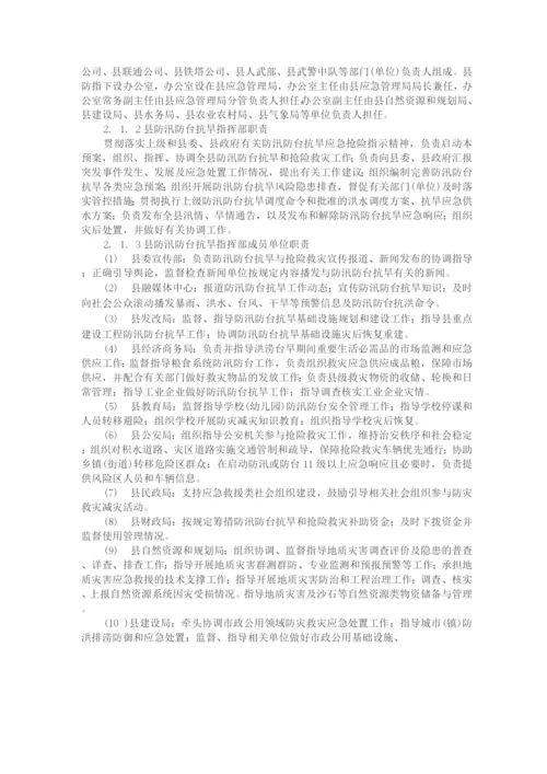 xx县防汛防台抗旱应急预案.docx