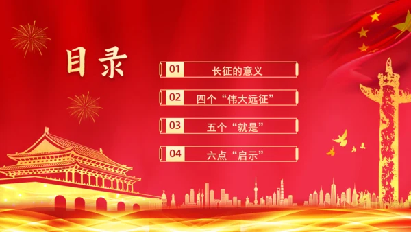 长征精神永放光芒通用PPT课件