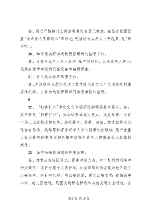 全国未成年人思想道德建设工作测评体系.docx