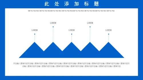 蓝色科技商务工作汇报通用PPT模板