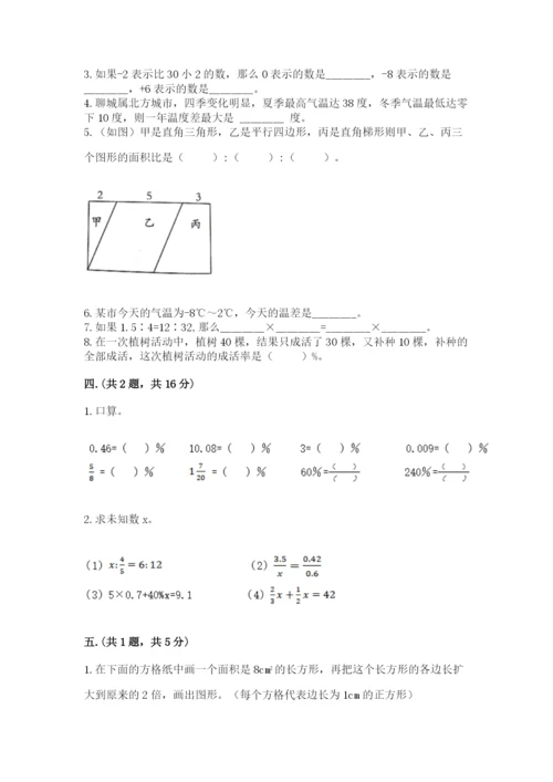河南省【小升初】2023年小升初数学试卷附答案【实用】.docx