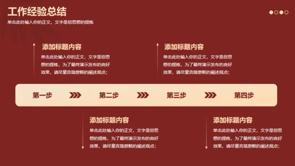 红色互创辉煌未来可期工作总结通用PPT