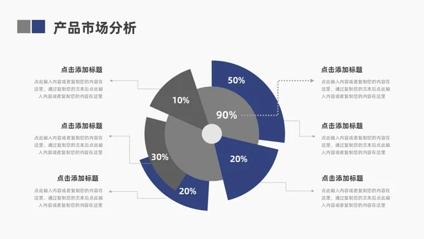 蓝色简约地球商业计划书ppt模板