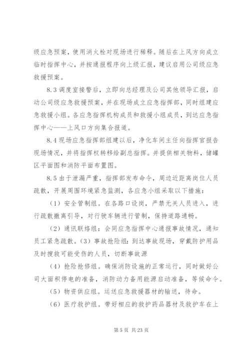 危险化学品事故应急预案演练方案.docx