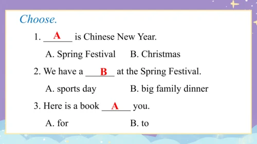 Module 10 Unit 1 We have a big family dinner. 课件(共