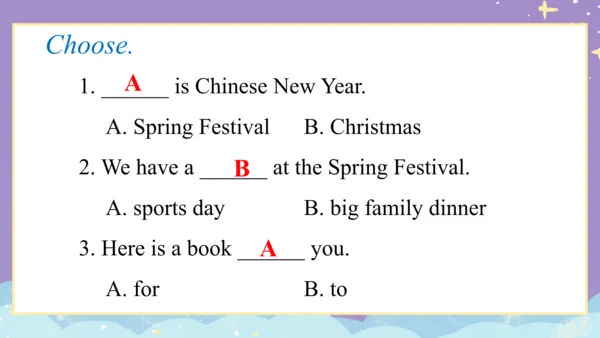 Module 10 Unit 1 We have a big family dinner. 课件(共