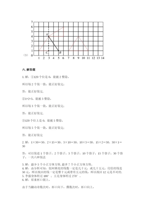 人教版五年级下册数学期末卷（各地真题）.docx