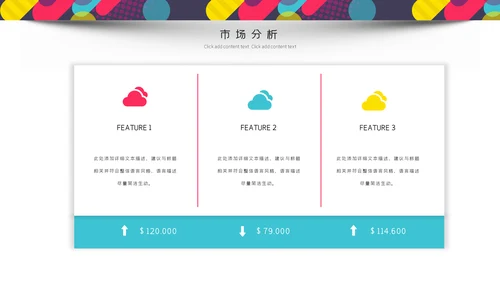 多彩创意风企业商业计划书通用PPT模板