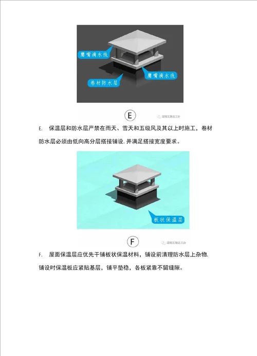 出屋面风帽防水工艺流程