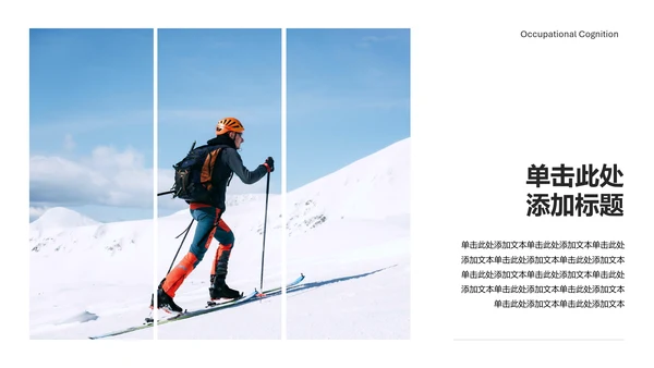 黑白自然简约风旅游行业职业规划书