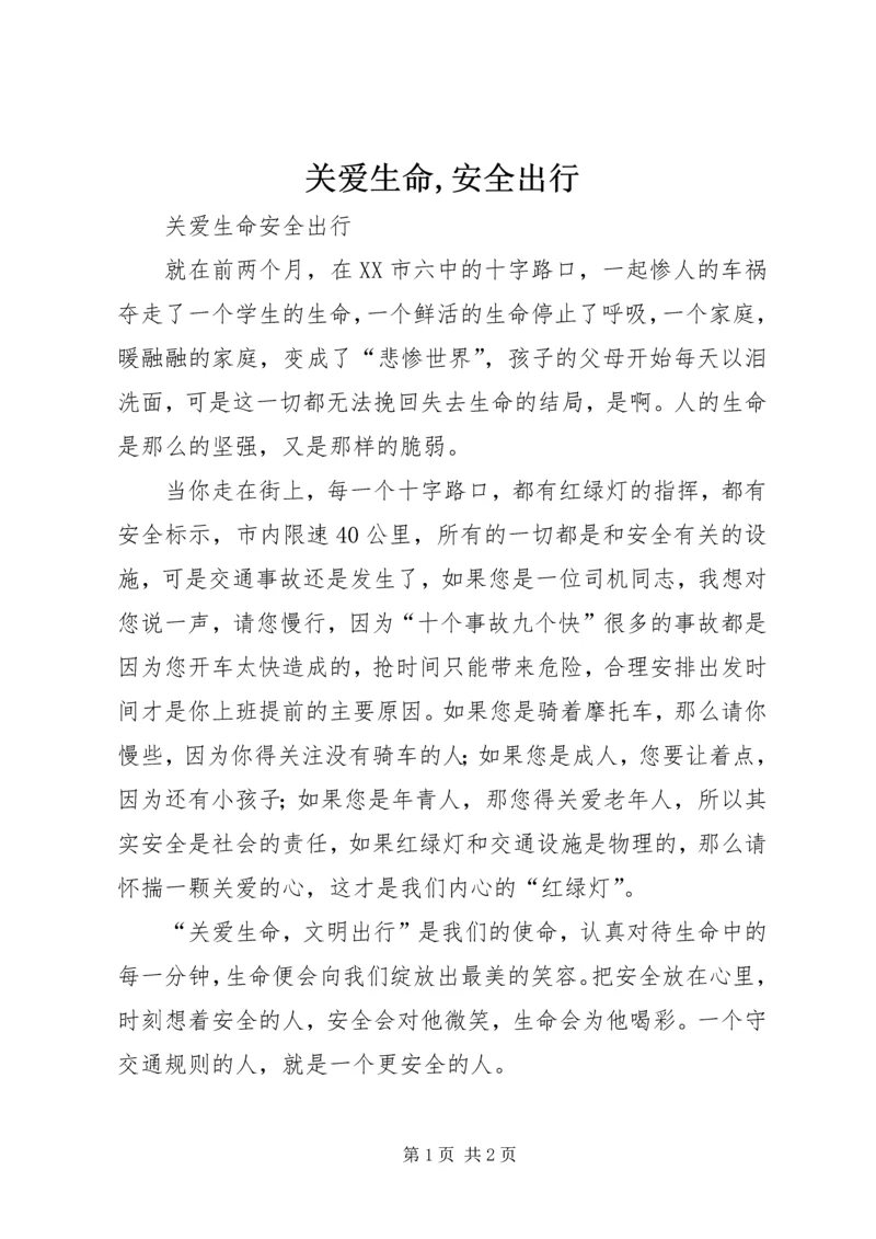 关爱生命,安全出行 (2).docx